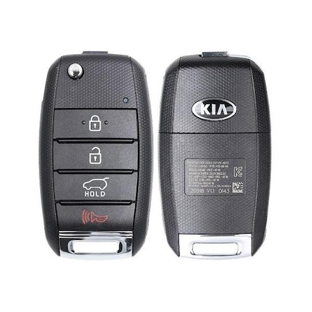 Oem OEM: NEW: 2019-2020 Kia Sedona 4 button Flip Key TQ8-RKE-4F19 PN: 95430-A9150 RFK-KIA-9150